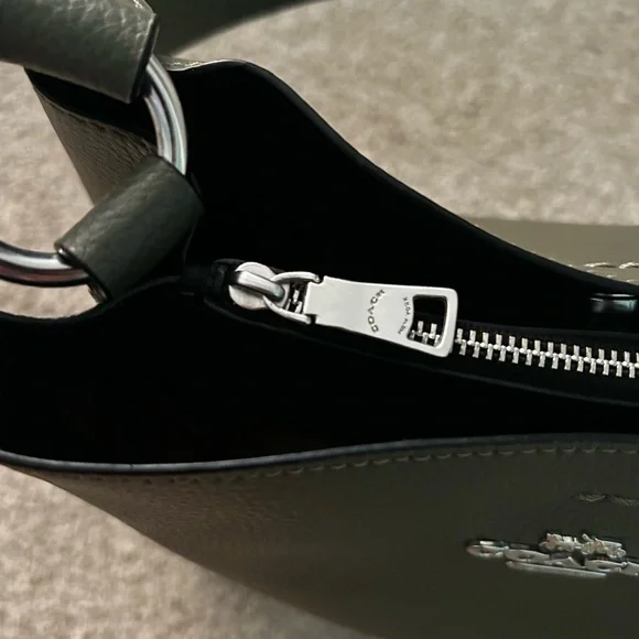 COACH Mollie Town Olive Bucket Bag - Picture 10 of 13